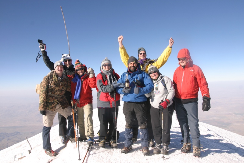 Metin Emlek, alpine guide, Mount Ararat summit, Dogubayazit Turkey