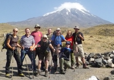 Mount Ararat in August, driest month, meltback to 4600 meters