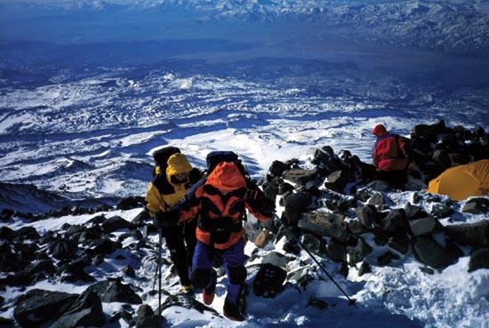 March - April best spring skiing on Mount Ararat